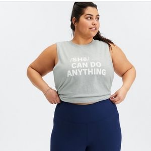 She Can Do Anything Muscle Tee